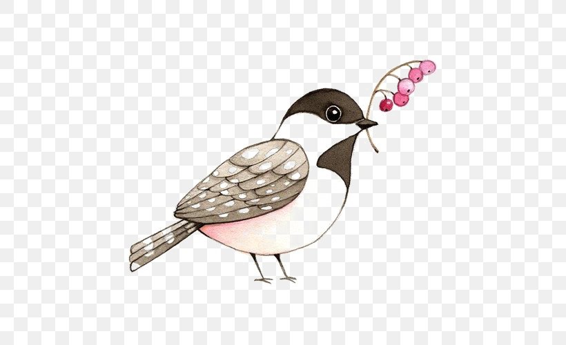 Sparrow, PNG, 500x500px, Sparrow, Art, Beak, Bird, Drawing Download Free