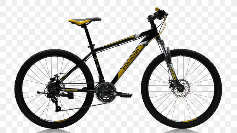 Bicycle Mountain Bike Polygon Bikes Monarch Shimano, PNG, 1152x648px, Bicycle, Automotive Tire, Bicycle Accessory, Bicycle Drivetrain Part, Bicycle Fork Download Free