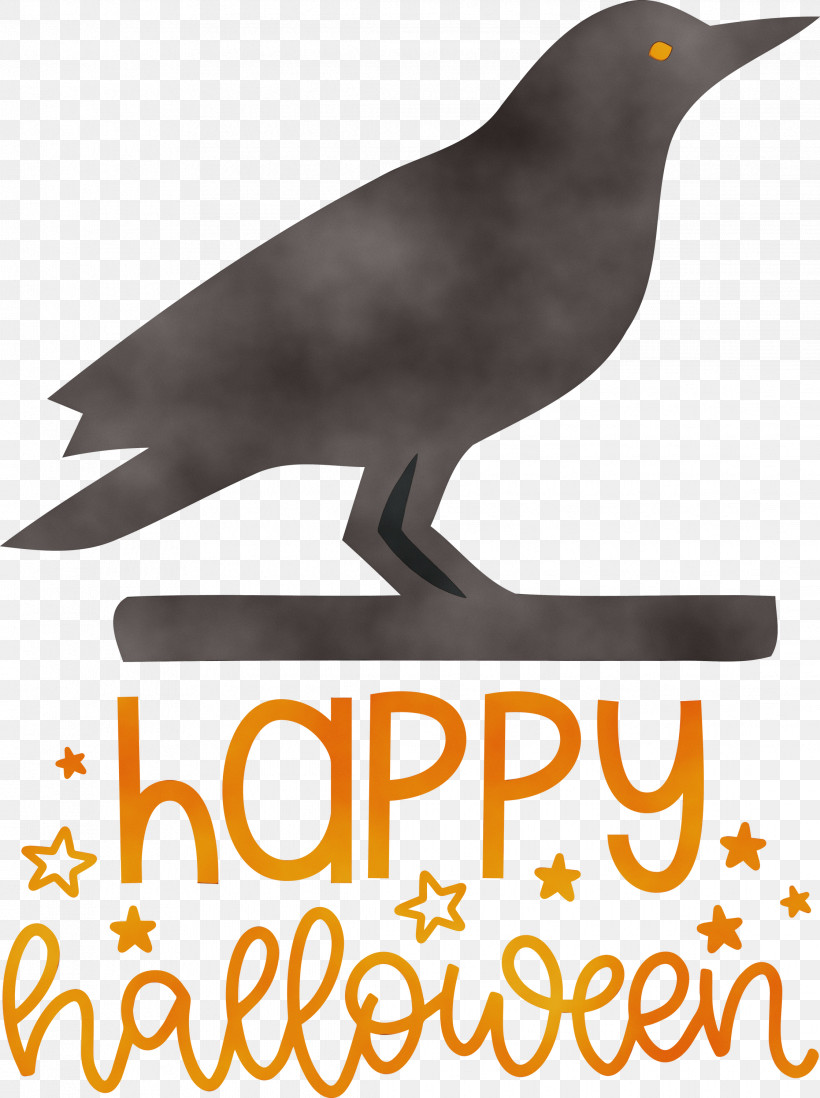 Birds Beak Meter Font Crow, PNG, 2239x3000px, Happy Halloween, Beak, Biology, Birds, Crow Download Free