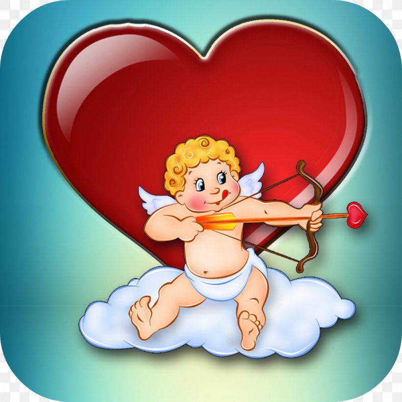 Cartoon Valentine's Day Legendary Creature, PNG, 1024x1024px, Watercolor, Cartoon, Flower, Frame, Heart Download Free