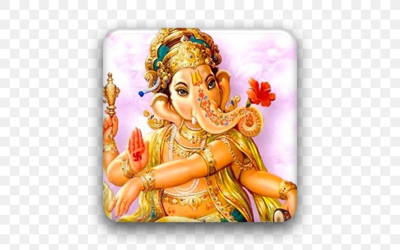 Ganesha Mahadeva Parvati Ganesh Chaturthi Hinduism, PNG, 512x512px, Ganesha, Aarti, Bhagavan, Chaturthi, Deity Download Free