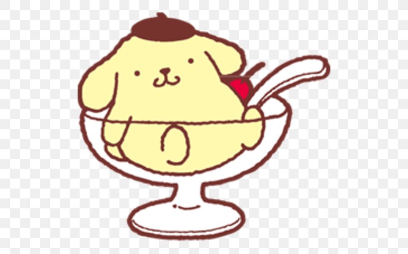 Hello Kitty Purin Sanrio My Melody Dog, PNG, 512x512px, Hello Kitty, Artwork, Dog, Drinkware, Food Download Free