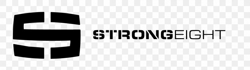 Logo Brand STRONGEIGHT, PNG, 2001x564px, Logo, Area, Athlete, Black, Black And White Download Free