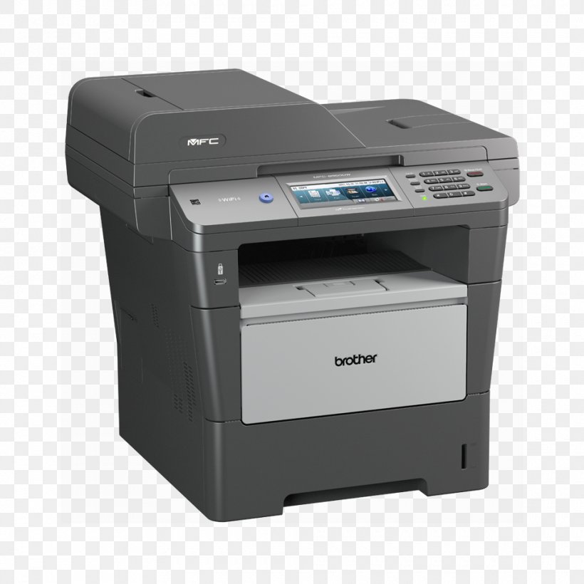Multi-function Printer Brother Industries Laser Printing, PNG, 960x960px, Multifunction Printer, Automatic Document Feeder, Brother Industries, Brother Mfc8950, Dots Per Inch Download Free
