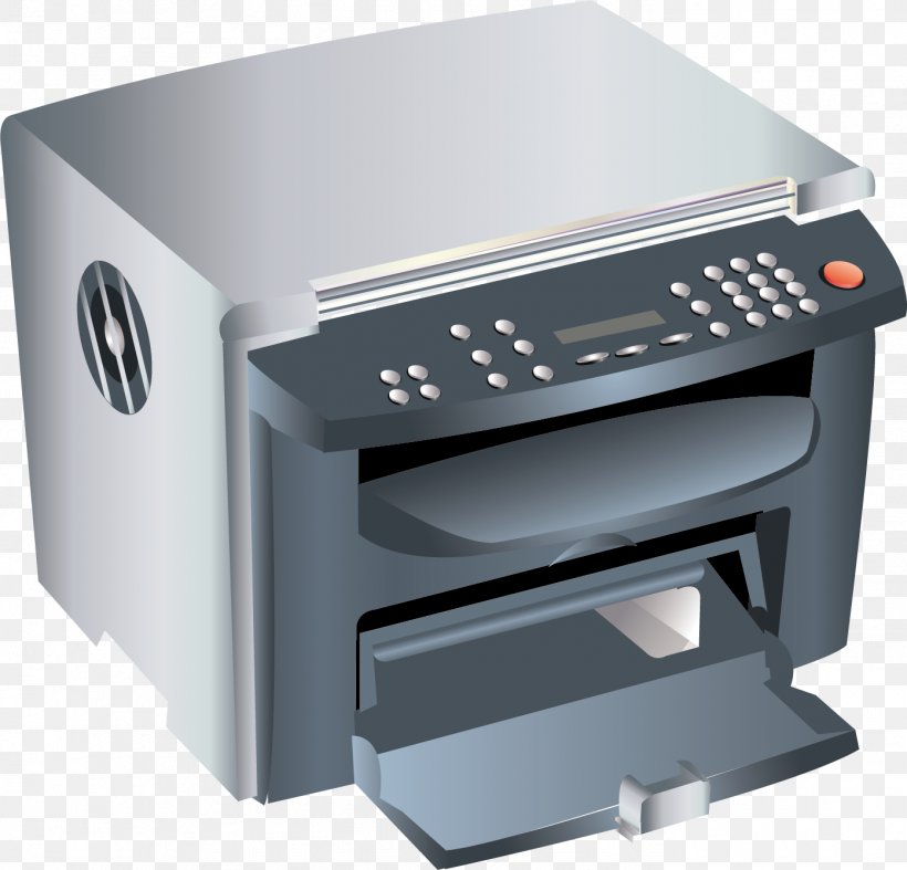 Printer Euclidean Vector Photocopier, PNG, 1393x1338px, Printer, Electronic Device, Home Appliance, Kitchen Appliance, Laser Printing Download Free