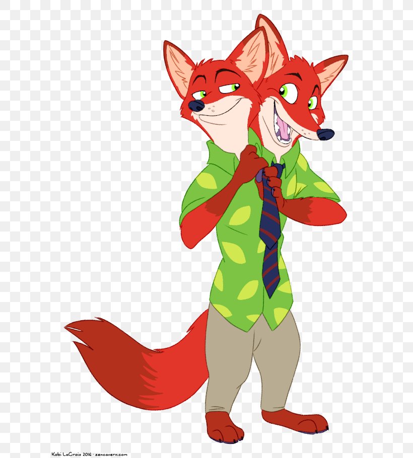 Red Fox Nick Wilde Finnick Lt. Judy Hopps, PNG, 621x910px, Red Fox, Art, Carnivoran, Cartoon, Cat Download Free