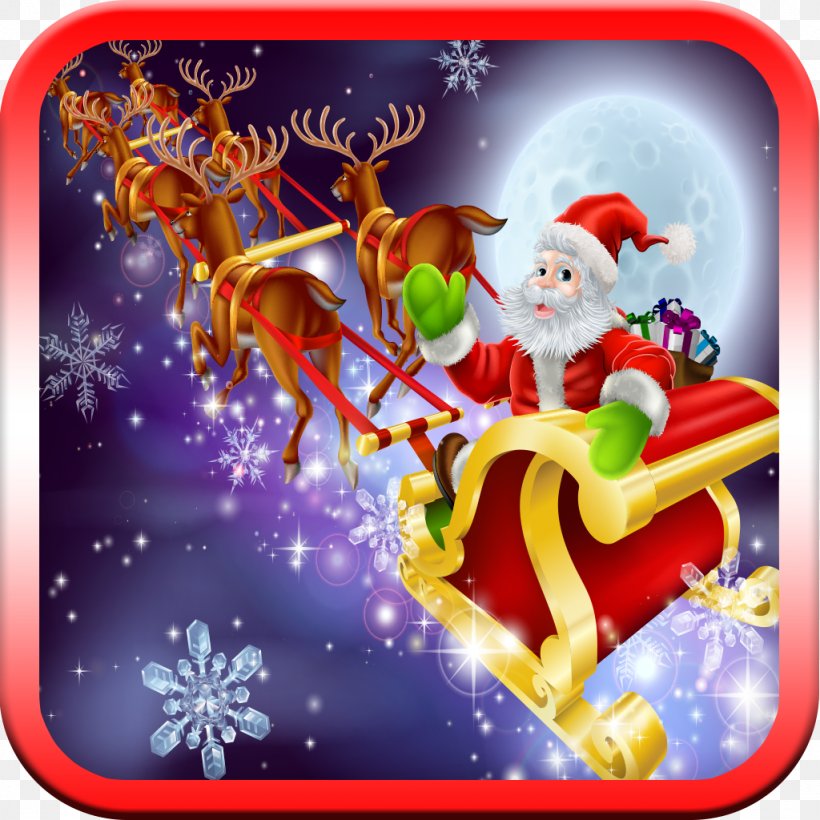 Santa Claus Christmas Clip Art, PNG, 1024x1024px, Santa Claus, Art, Christmas, Christmas Decoration, Christmas Ornament Download Free