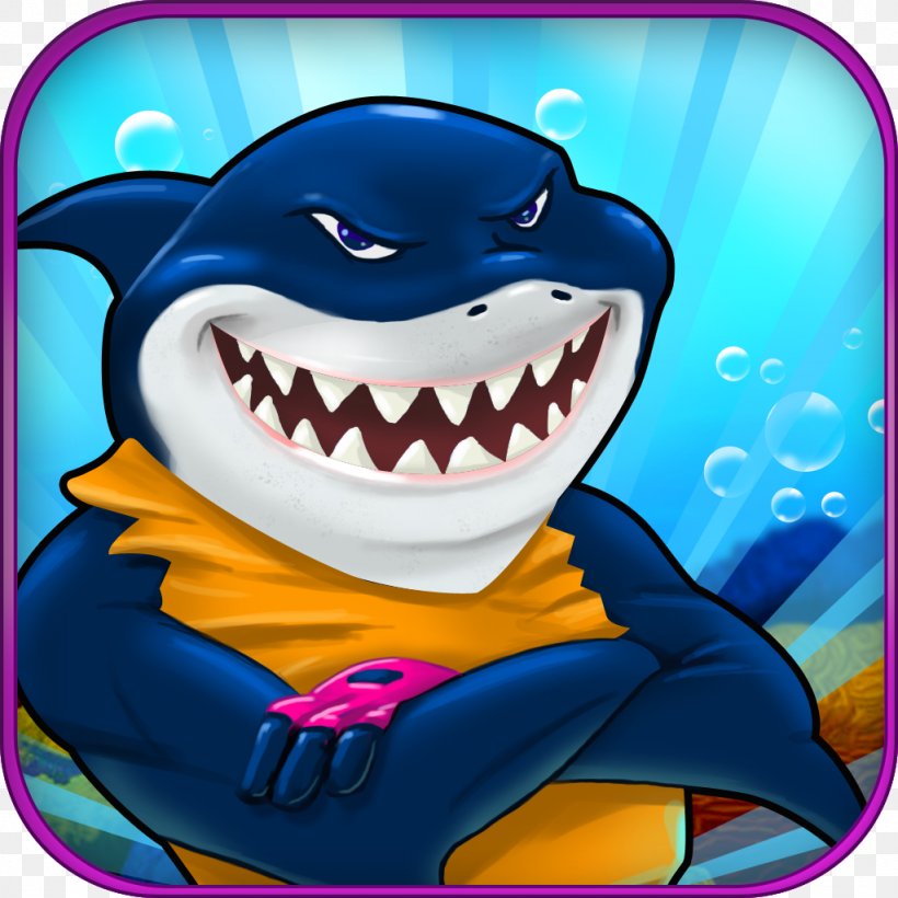 Shark Cobalt Blue Cartoon Mouth, PNG, 1024x1024px, Shark, Blue, Cartilaginous Fish, Cartoon, Cobalt Download Free