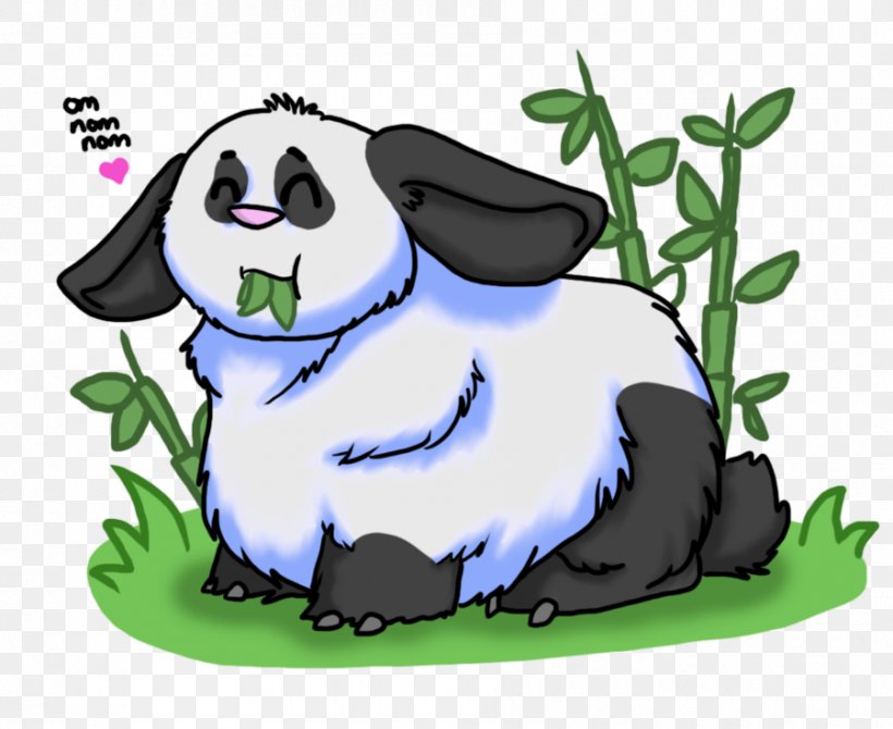 Dog Giant Panda Bear Rabbit Cuteness, PNG, 900x736px, Dog, Animal, Bear, Carnivoran, Cartoon Download Free