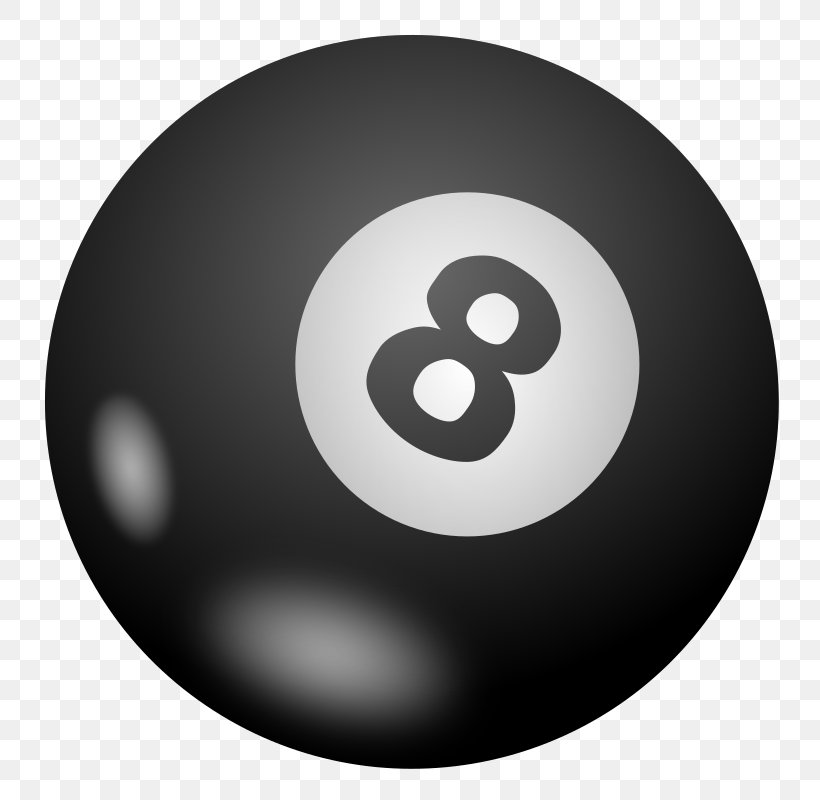Magic 8-Ball Eight-ball Billiard Balls Clip Art, PNG, 800x800px, Magic 8ball, Ball, Billiard Ball, Billiard Balls, Billiards Download Free