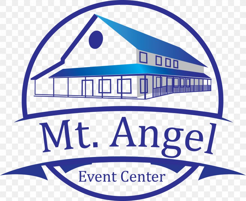 Mt. Angel Event Center Logo Wedding Mount Angel Brand, PNG, 2564x2102px, Logo, Area, Artwork, Brand, Oregon Download Free