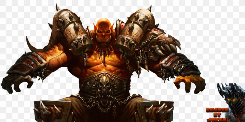 Grom Hellscream Warlords Of Draenor World Of Warcraft: Mists Of Pandaria Hearthstone World Of Warcraft: Cataclysm, PNG, 900x450px, Grom Hellscream, Action Figure, Armour, Fictional Character, Garrosh Hellscream Download Free
