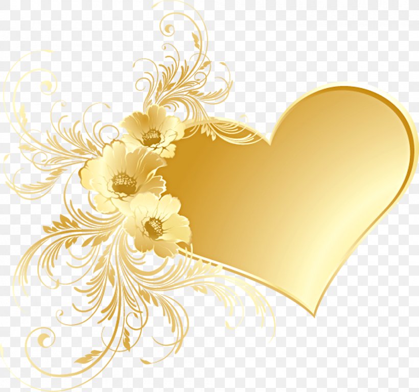 Heart Clip Art, PNG, 1000x937px, Gold, Blue, Can Stock Photo, Color, Flower Download Free