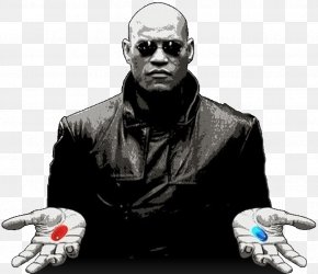 Morpheus Neo The Matrix YouTube Red Pill And Blue Pill, PNG, 594x514px ...