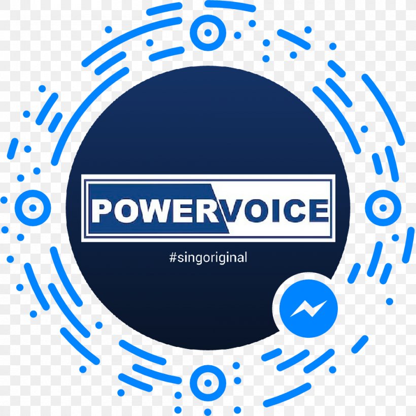 POWERVOICE Facebook Messenger Business LinkedIn, PNG, 1000x1000px, Facebook, Area, Bachata, Brand, Business Download Free