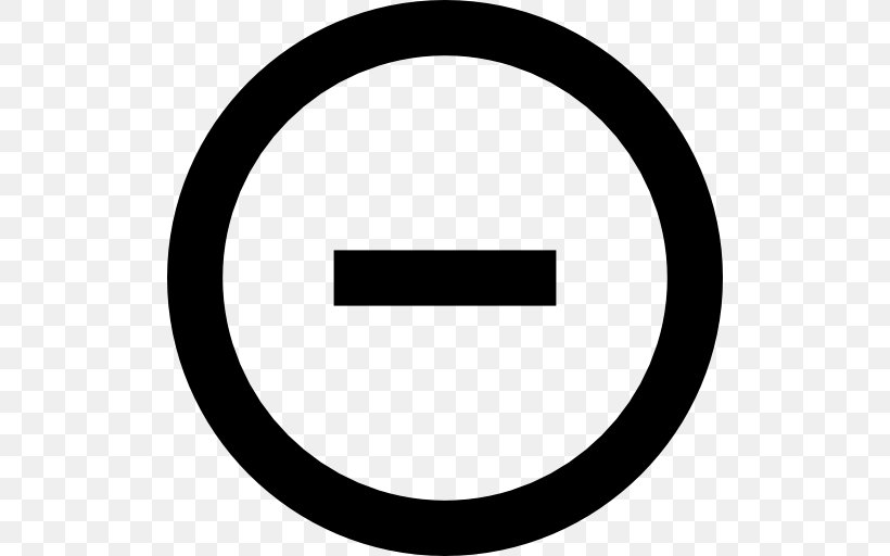 Subtraction Plus And Minus Signs Button, PNG, 512x512px, Subtraction, Area, Black And White, Brand, Button Download Free