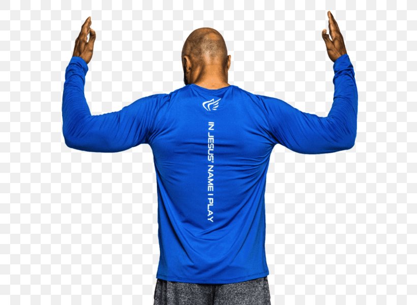 T-shirt Shoulder Sleeve Product Outerwear, PNG, 600x600px, Tshirt, Arm, Blue, Cobalt Blue, Electric Blue Download Free