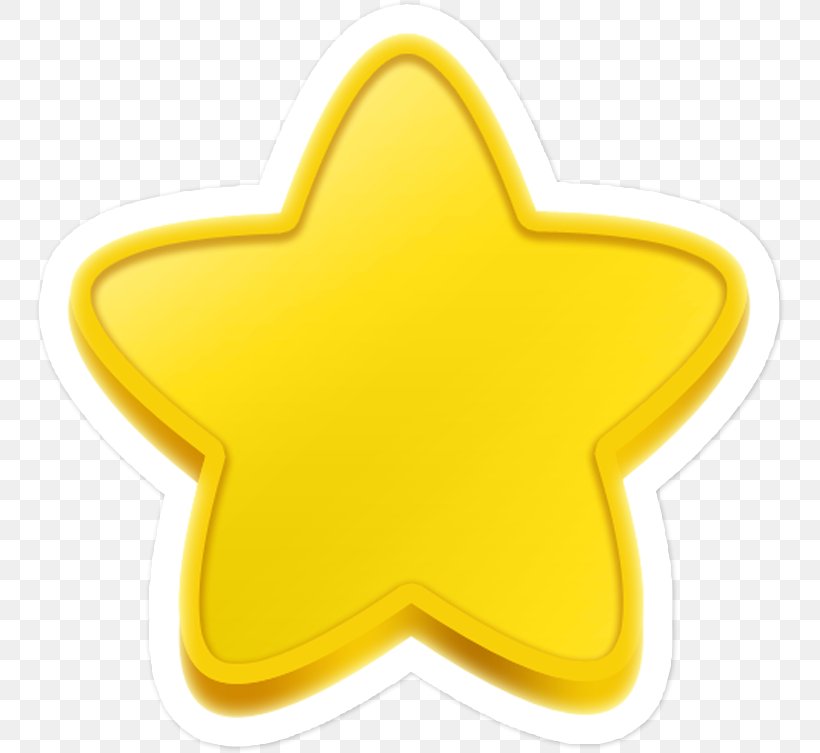 Yellow Symbol Star Sticker, PNG, 751x753px, Yellow, Star, Sticker, Symbol Download Free