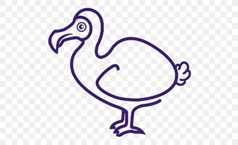 Drawing Dodo Bird Duck Beak, PNG, 500x500px, Drawing, Area, Art, Artwork, Beak Download Free
