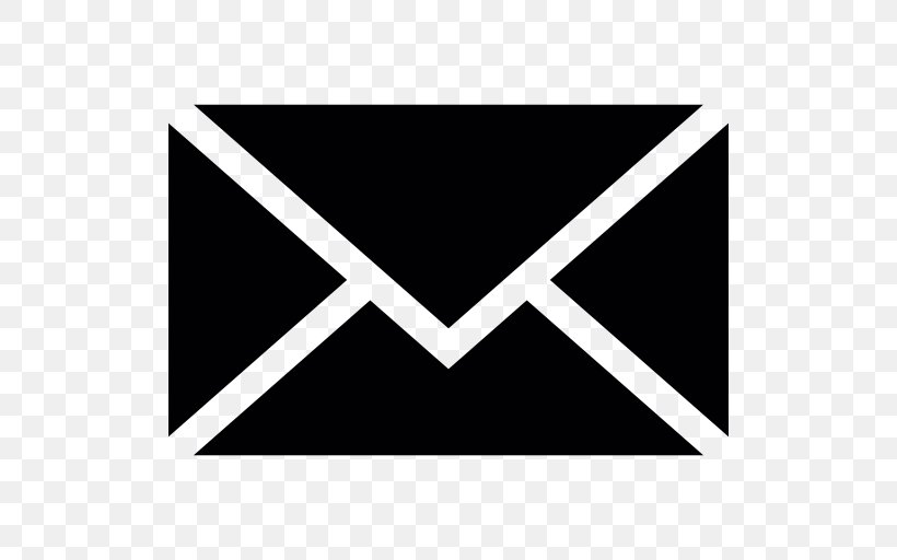 Envelope Mail Paper Icon Design, PNG, 512x512px, Envelope, Black, Black And White, Brand, Email Download Free