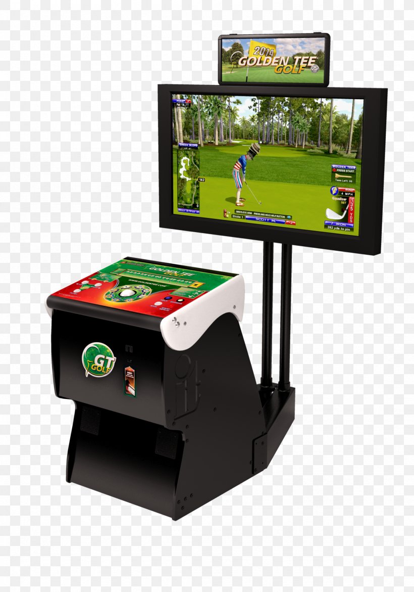 Golden Tee Golf Arcade Game Incredible Technologies Video Game, PNG, 1434x2048px, Golden Tee Golf, Amusement Arcade, Arcade Game, Bmi Gaming, Electronic Device Download Free