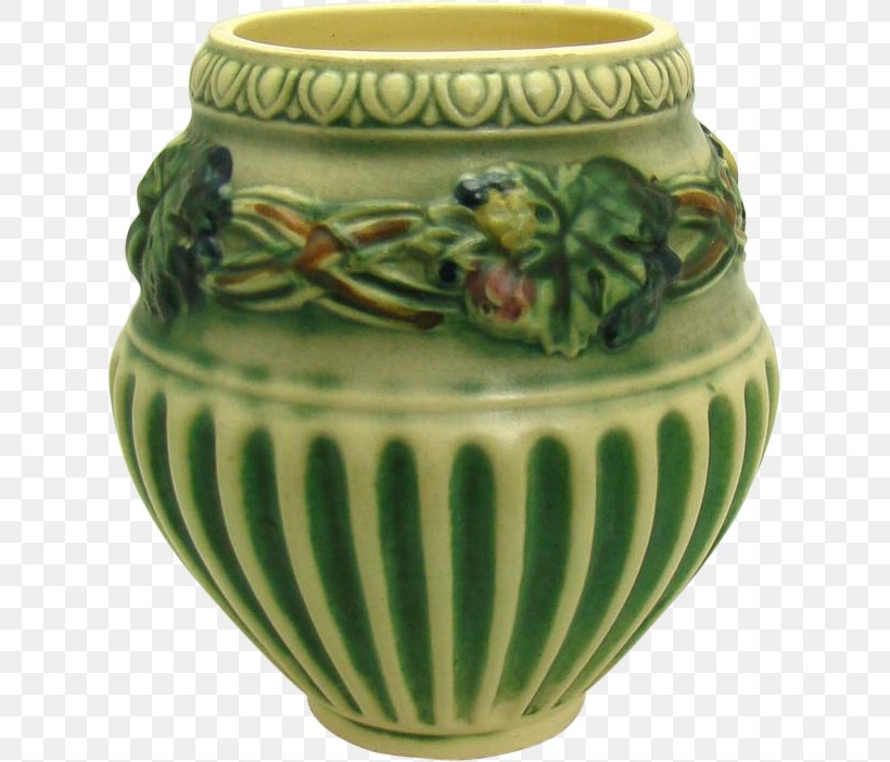 Pottery Vase Ceramic Roseville Porcelain, PNG, 702x702px, Pottery, American Art Pottery, Art, Art Deco, Artifact Download Free