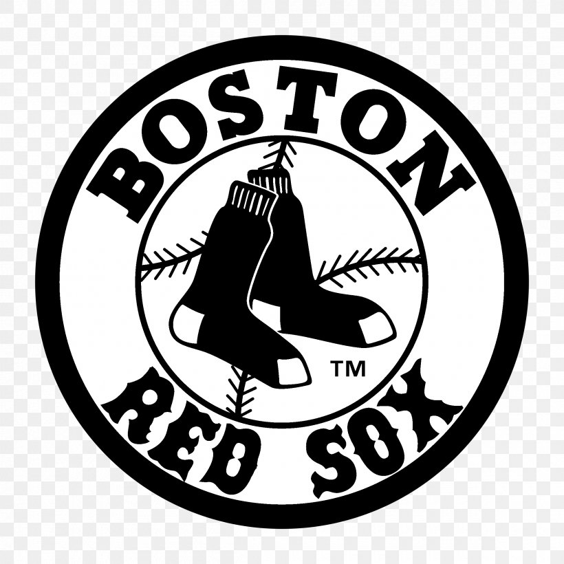 Boston Red Sox Logo MLB Emblem, PNG, 2400x2400px, Boston Red Sox, Area, Black, Black And White, Boston Download Free
