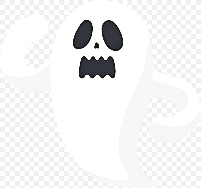 Ghost Halloween, PNG, 1024x960px, Ghost, Beard, Cartoon, Cloud, Facial Hair Download Free