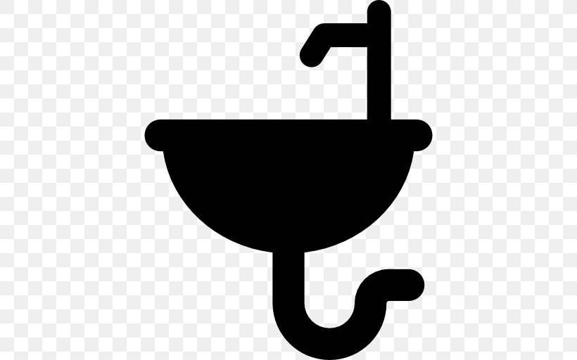 Sink Bathroom Dishwashing Washstand, PNG, 512x512px, Sink, Bathroom, Black And White, Bowl, Dishwashing Download Free