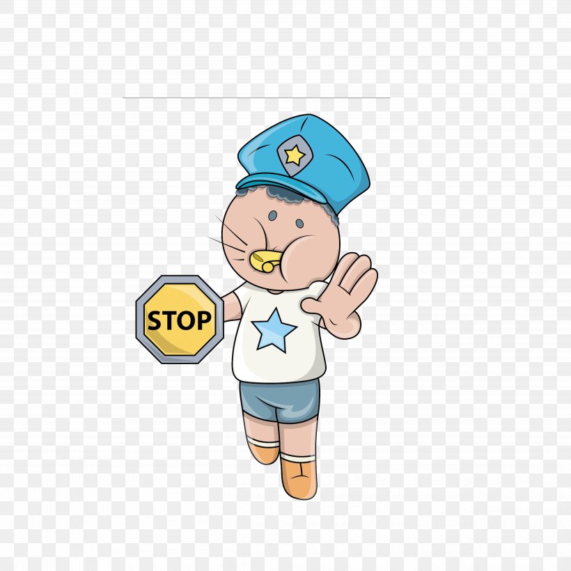 Cartoon Traffic Police Photography Illustration, PNG, 5000x5000px, Cartoon, Area, Art, Boy, Caricature Download Free