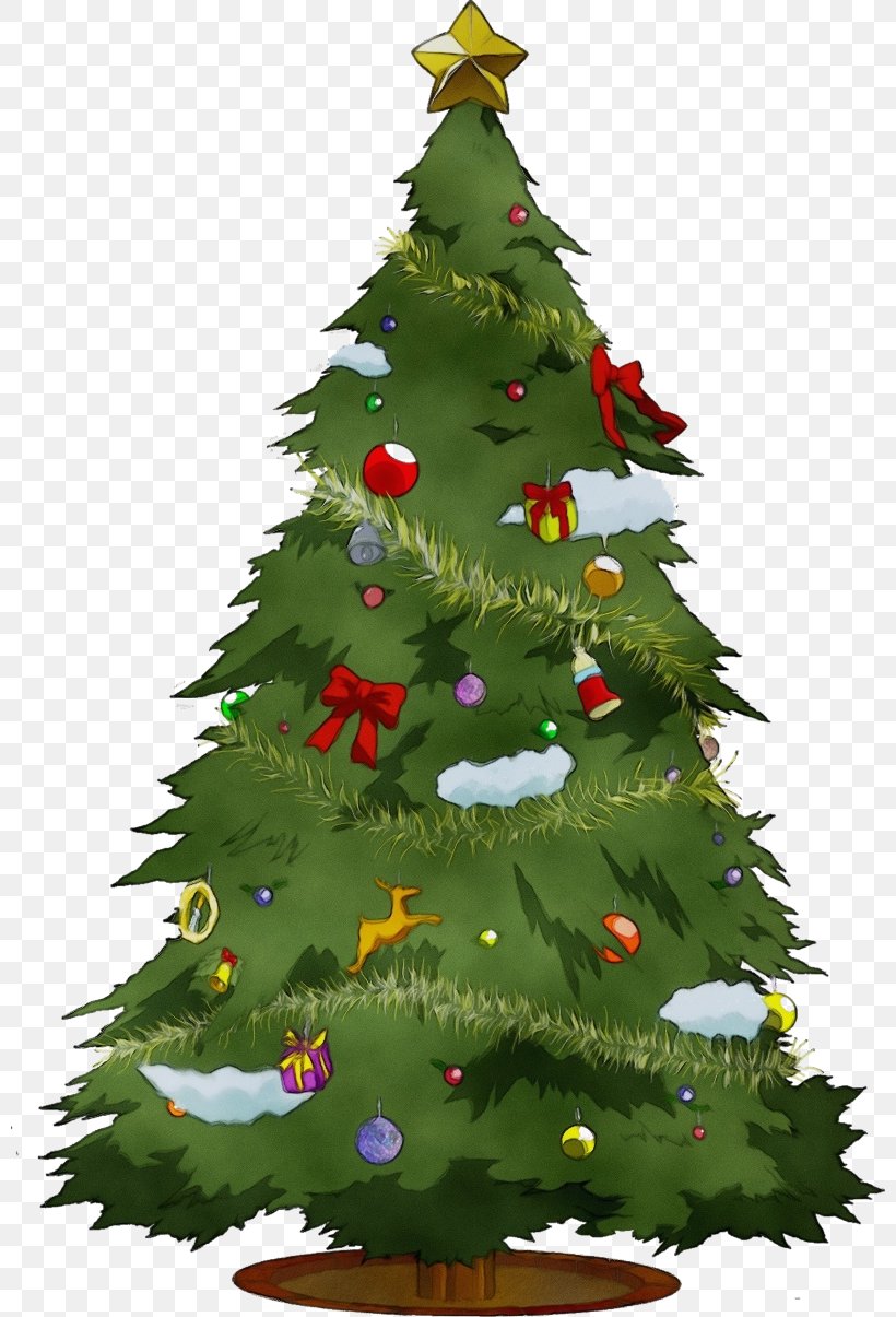 Christmas Tree, PNG, 800x1205px, Watercolor, Christmas, Christmas Decoration, Christmas Ornament, Christmas Tree Download Free