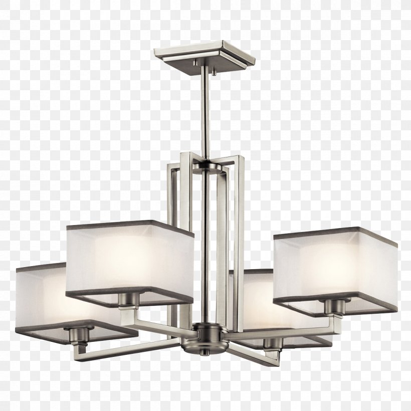 Lighting Brushed Metal Chandelier Nickel, PNG, 1200x1200px, Light, Bronze, Brushed Metal, Candelabra, Candle Download Free