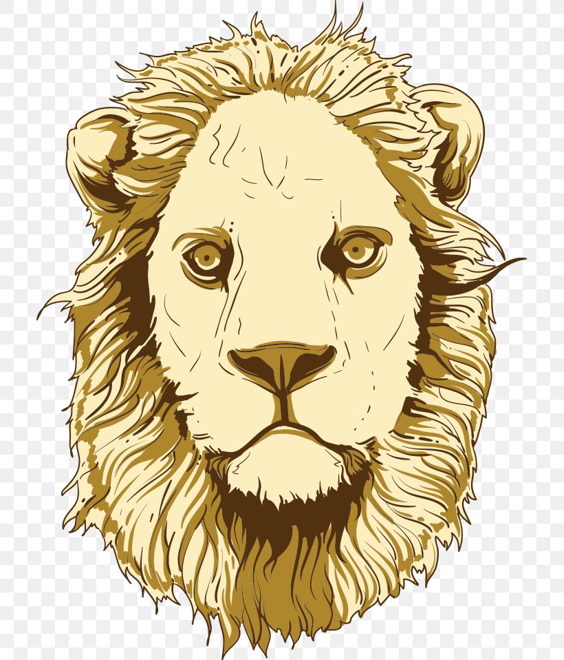 Lion Cartoon Tiger Illustration, PNG, 713x958px, Lion, Animal, Art, Big Cats, Carnivoran Download Free