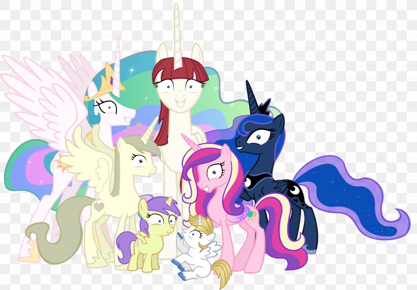 Pony Princess Luna Twilight Sparkle Princess Cadance Rarity, PNG, 4000x2786px, Pony, Animal Figure, Art, Cartoon, Character Download Free