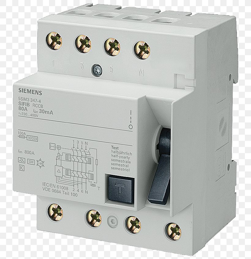 Residual-current Device Circuit Breaker Electrical Network Siemens Electric Current, PNG, 758x846px, Residualcurrent Device, Alternating Current, Ampacity, Circuit Breaker, Circuit Component Download Free