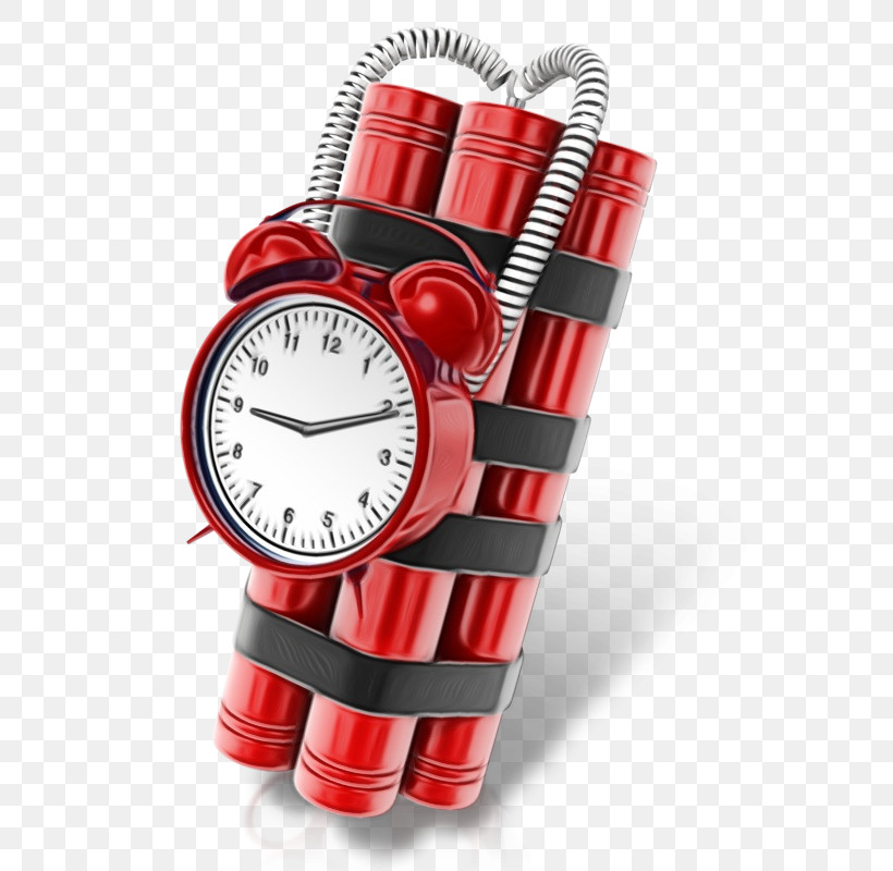 Watch Red Analog Watch Watch Accessory Material Property, PNG, 600x800px, Watercolor, Analog Watch, Material Property, Paint, Red Download Free