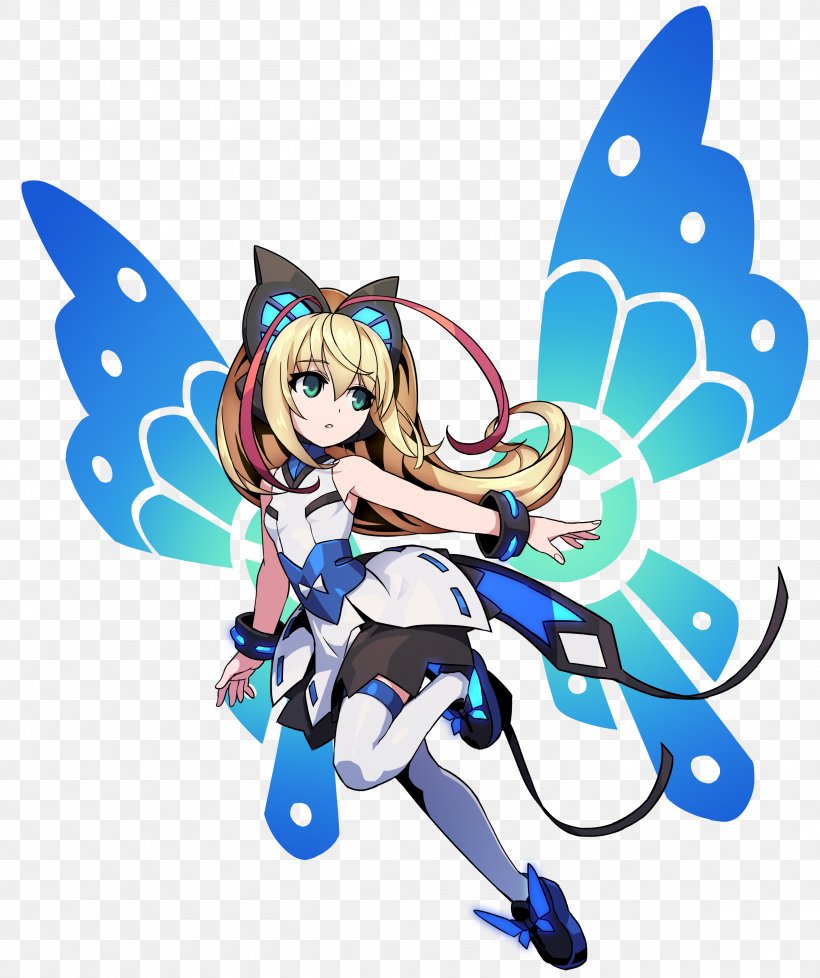 Azure Striker Gunvolt 2 Inti Creates Gal*Gun Joule, PNG, 2622x3129px, Watercolor, Cartoon, Flower, Frame, Heart Download Free