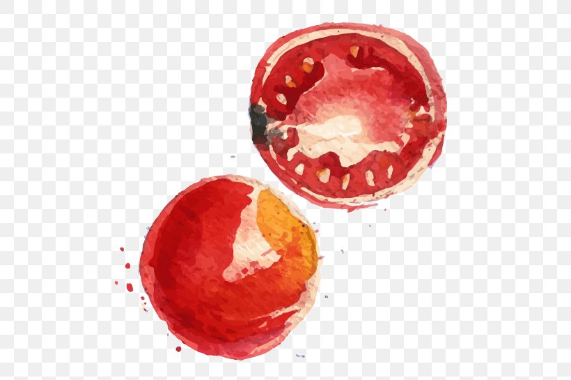 Beefsteak Fruit Sunday Roast Meat Watercolor Painting, PNG, 505x545px, Beefsteak, Food, Fruit, Frying, Meal Download Free
