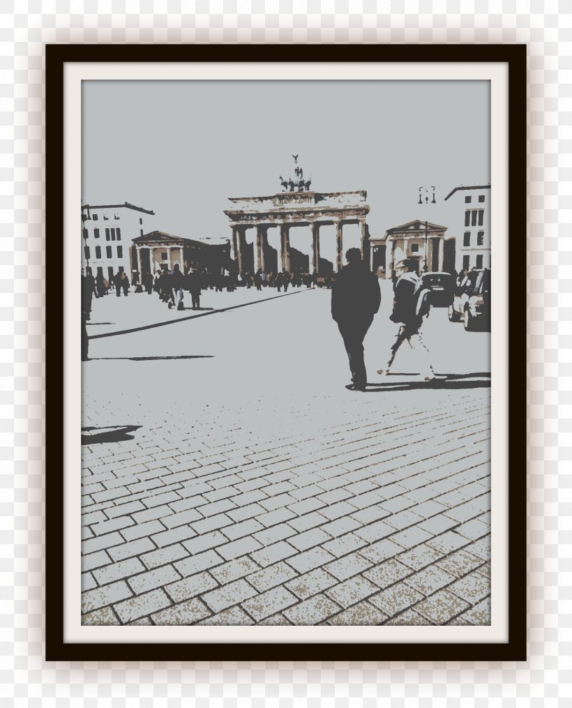 Brandenburg Gate Goxua Currywurst Drawing, PNG, 1708x2116px, Brandenburg Gate, Berlin, Black And White, Brandenburg, Chocolate Download Free