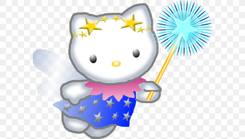 Hello Kitty Drawing Fairy, PNG, 600x466px, Hello Kitty, Angel, Art, Deviantart, Drawing Download Free