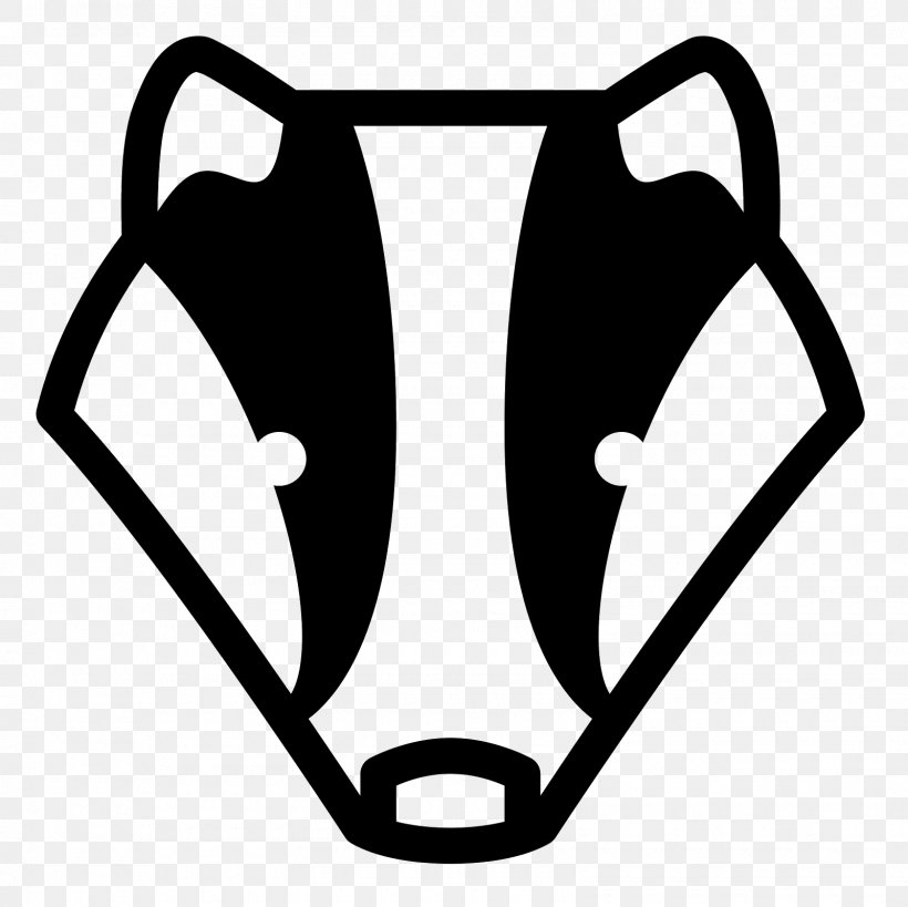 Honey Badger Symbol Clip Art, PNG, 1600x1600px, Honey Badger, Animal, Artwork, Badger, Black Download Free