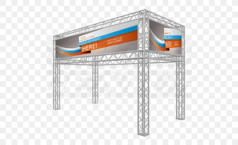 Truss Trade Show Display Web Banner Aluminium, PNG, 500x500px, Truss, Aluminium, Display Device, Foot, Sgs Sa Download Free