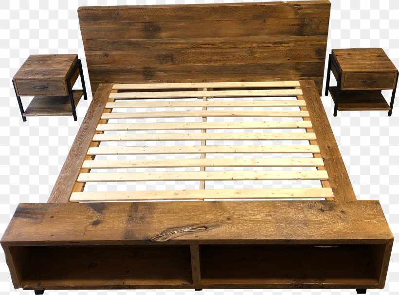 Bed Frame Platform Bed Table Reclaimed Lumber, PNG, 2731x2022px, Bed Frame, Bed, Bedding, Boxspring, Couch Download Free