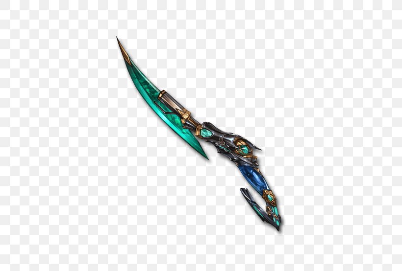 Granblue Fantasy Weapon Dagger Blade Sword, PNG, 640x554px, Watercolor, Cartoon, Flower, Frame, Heart Download Free