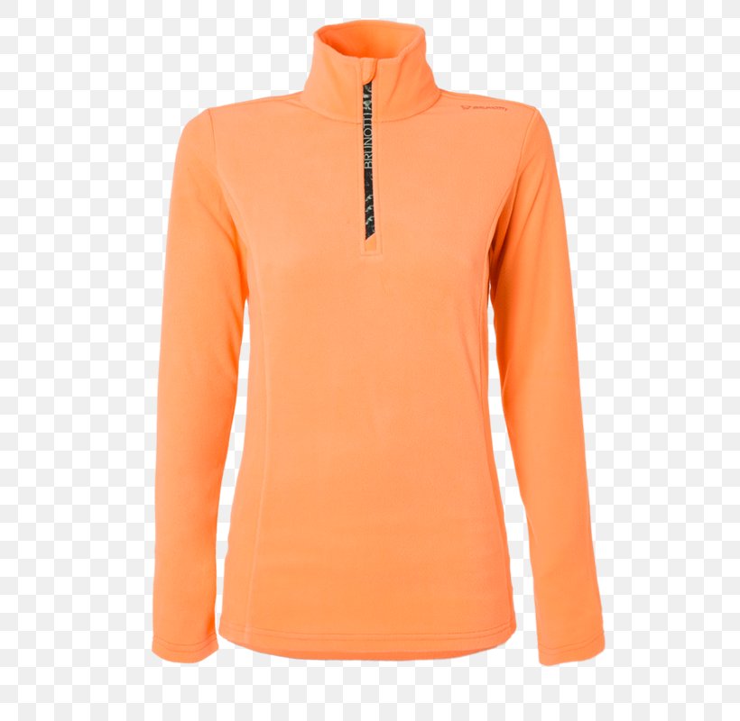 Polar Fleece Sleeve Neck .com, PNG, 800x800px, Polar Fleece, Com, Long Sleeved T Shirt, Neck, Orange Download Free