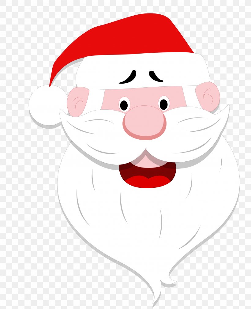 Santa Claus Euclidean Vector Drawing Illustration, PNG, 2809x3459px, Santa Claus, Art, Cartoon, Cheek, Christmas Download Free