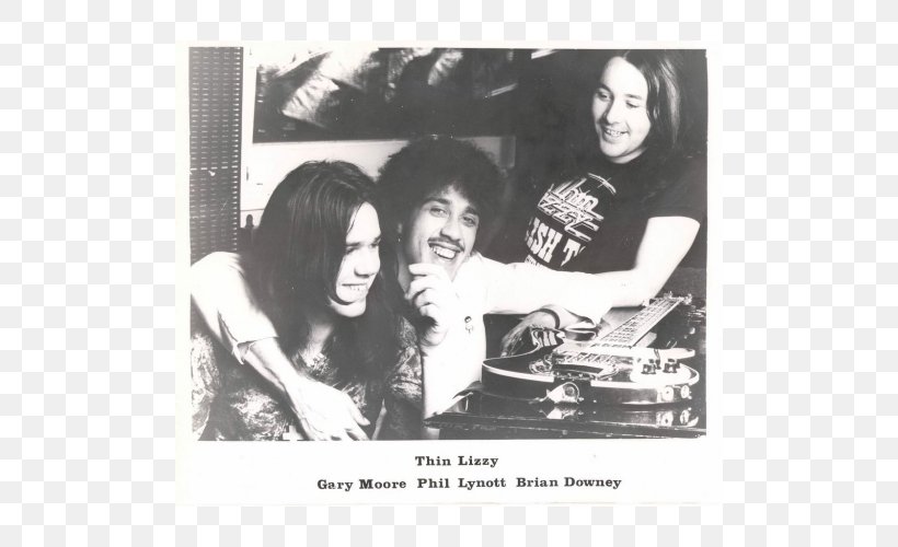 Thin Lizzy Rock Musician Cowboy Song, PNG, 500x500px, Thin Lizzy, Album, Album Cover, Black And White, Communication Download Free