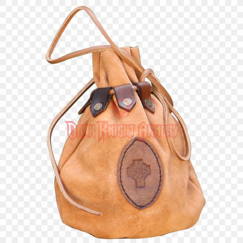 Handbag Middle Ages Leather Coin Purse Drawstring, PNG, 850x850px, Handbag, Bag, Beige, Belt, Boot Download Free