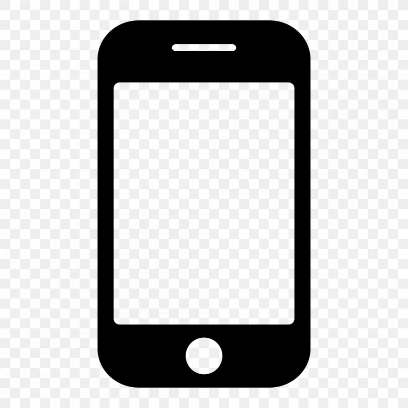 IPhone Smartphone, PNG, 2000x2000px, Iphone, Black, Communication Device, Feature Phone, Gadget Download Free