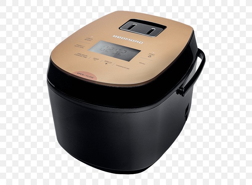Multicooker Rice Cookers Multi Cooker REDMOND RMC-280E (Gold) Redmond Mini Oven, PNG, 586x600px, Multicooker, Cookware, Home Appliance, Kitchen, Pressure Cooker Download Free